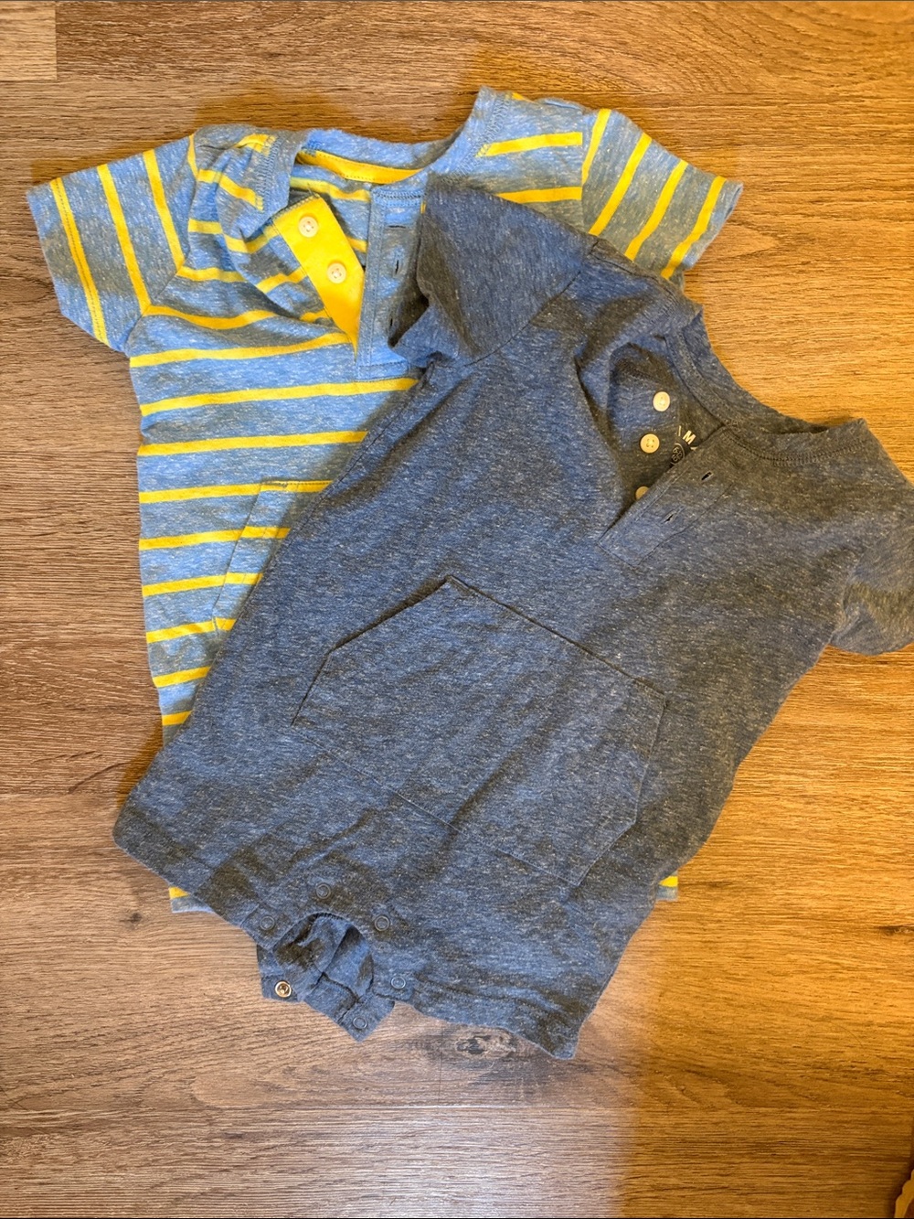 Primary 2pack Henley shortiee